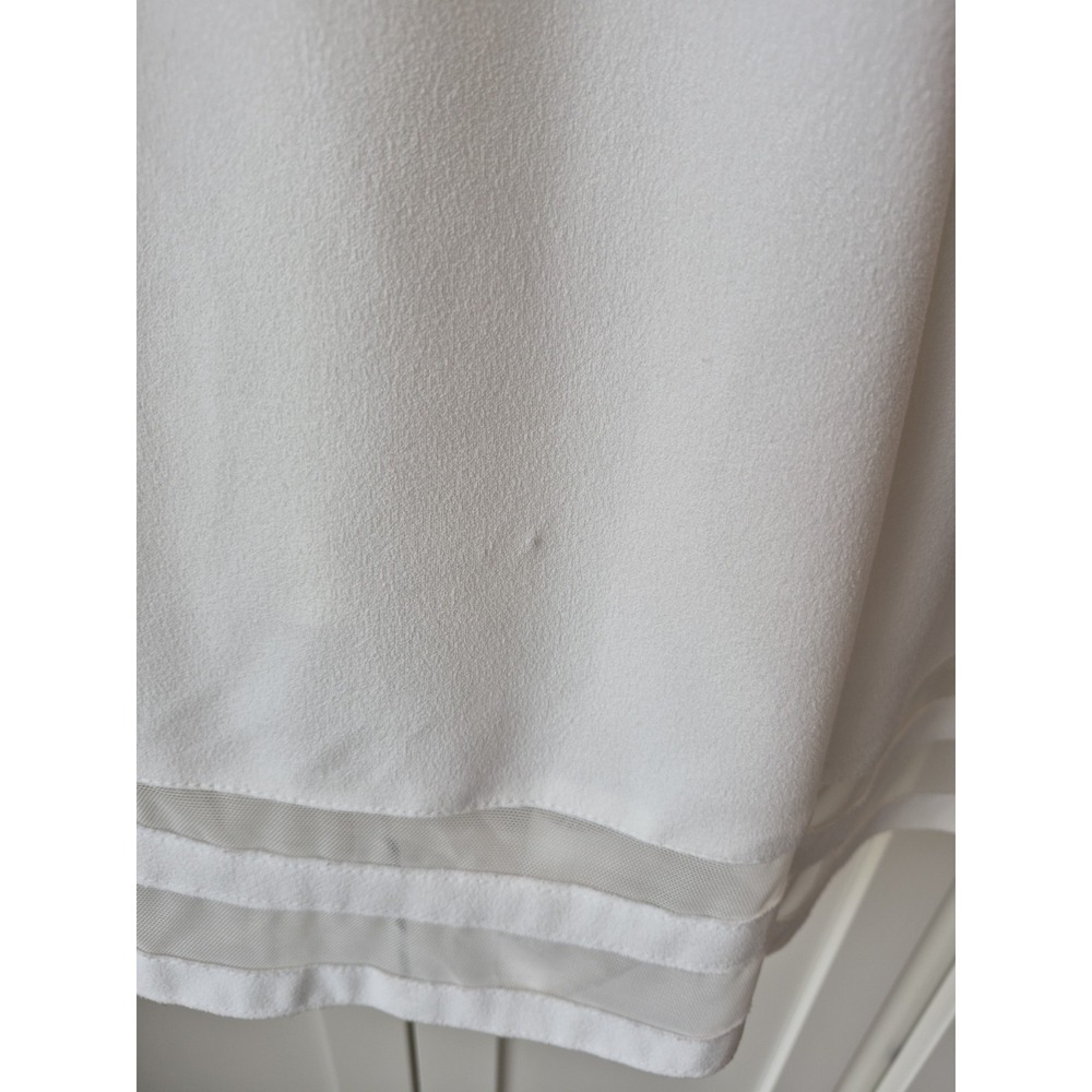 Calvin Klein Women's White Sleeveless A Line Dress Size 6 - Picture 4 of 7